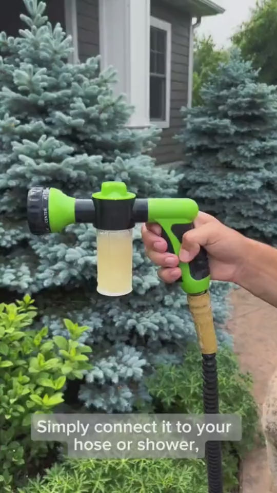 Juego de pistola de agua de espuma de alta presión multifunción